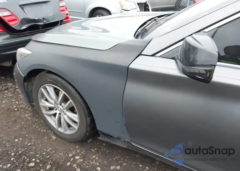 2015 Infiniti Q50 Premium from USA, damaged, VIN JN1BV7AR0FM401309